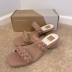 Dolce Vita Women's Ronin Heeled Sandal - Cafe Stella - size 8.5 - NIB NWT